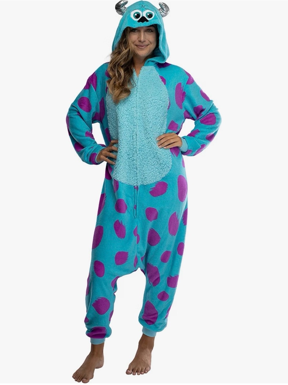 Disney Monsters Inc. - Adult Sulley Jumpsuit